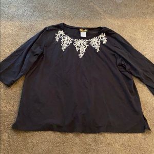 Bob Mackie Wearable Art Shirt